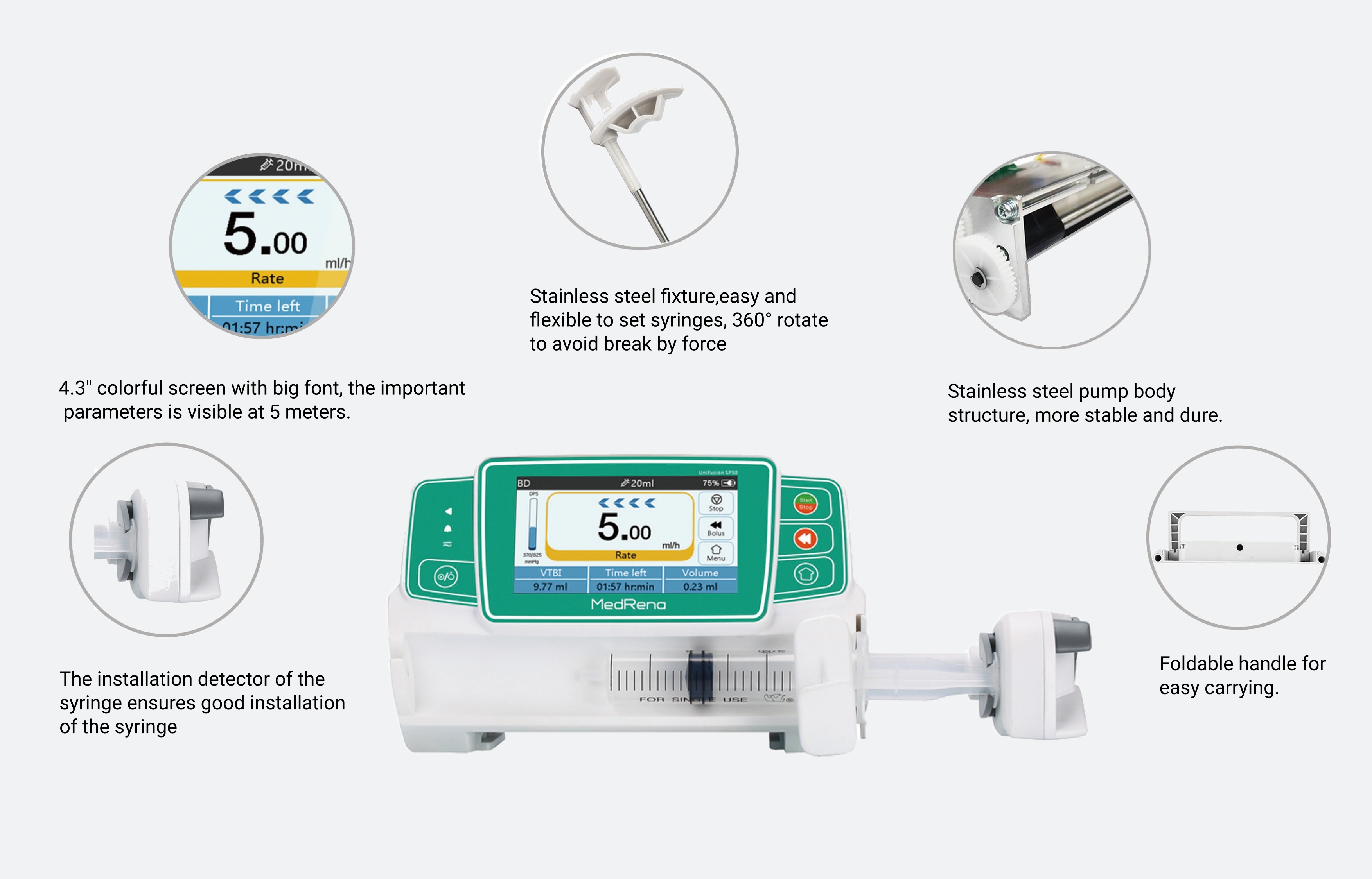 UniFusion SP50 Syringe Pump